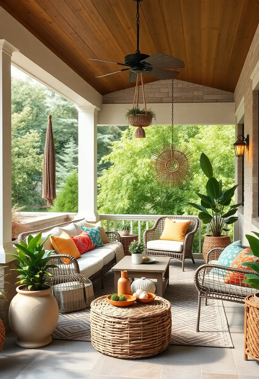 Hang a macramé plant holder ⁢or wall art to⁢ add ‍a touch‌ of handcrafted⁣ charm