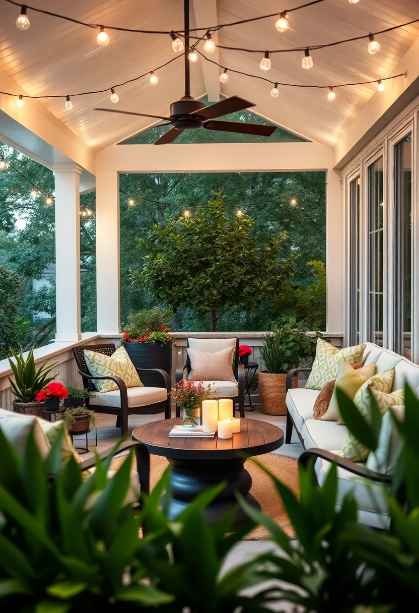 Install string ⁣lights or fairy lights for ‌a soft, magical ambiance during ⁤evenings