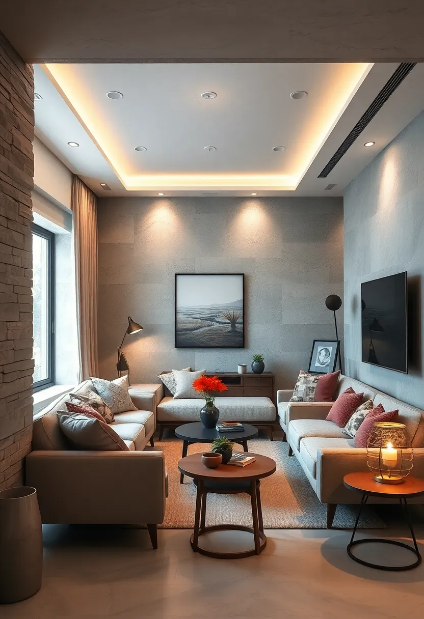 Use daylight-balanced bulbs to make the room feel brighter and more natural