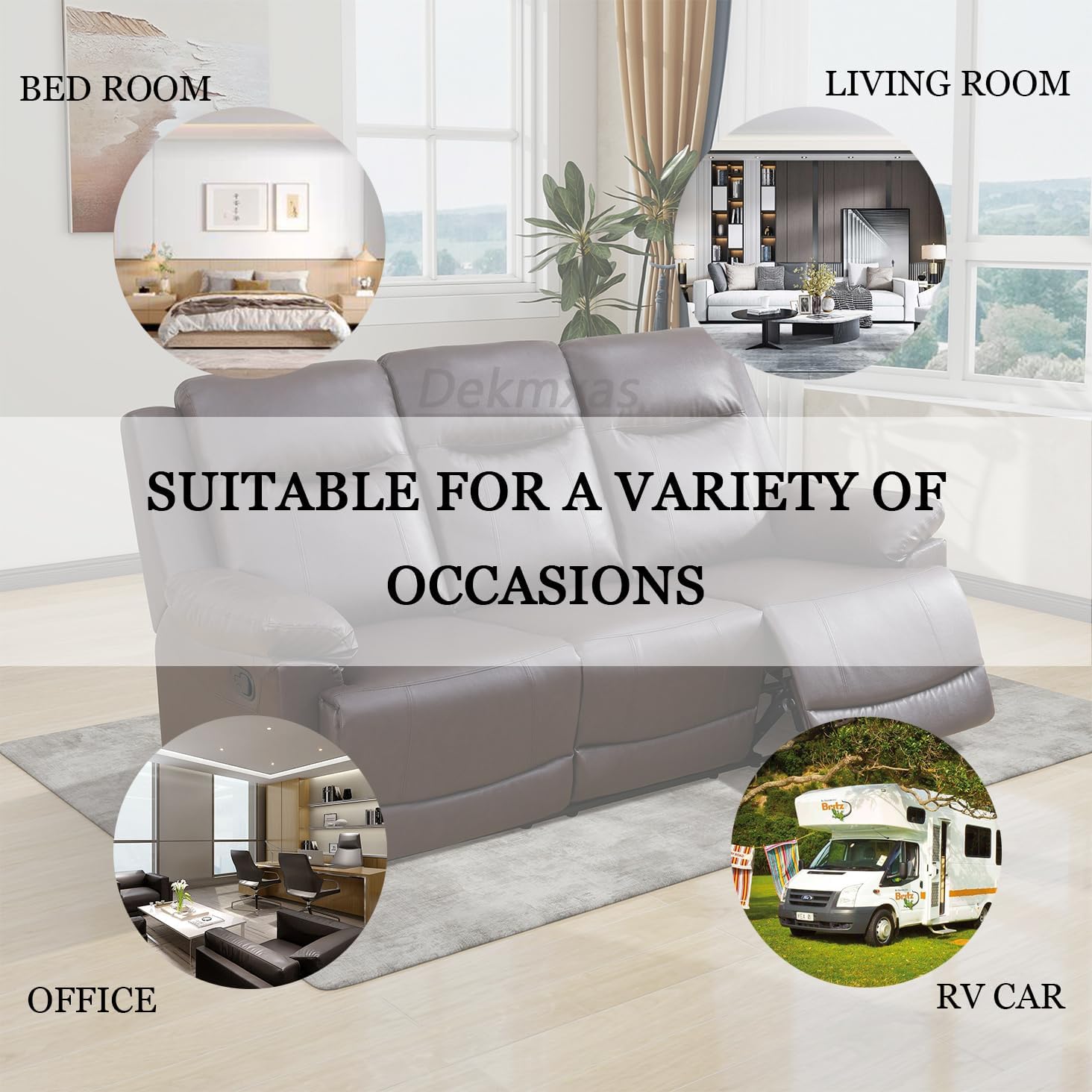 Our honest Take ​on the Dekmxas recliner Sofa Set: Comfort & Style