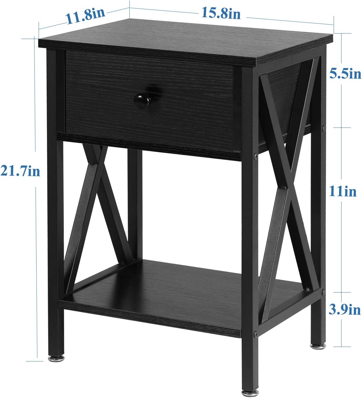 How We Organized Our‌ Space with VECELO's modern Side End Table