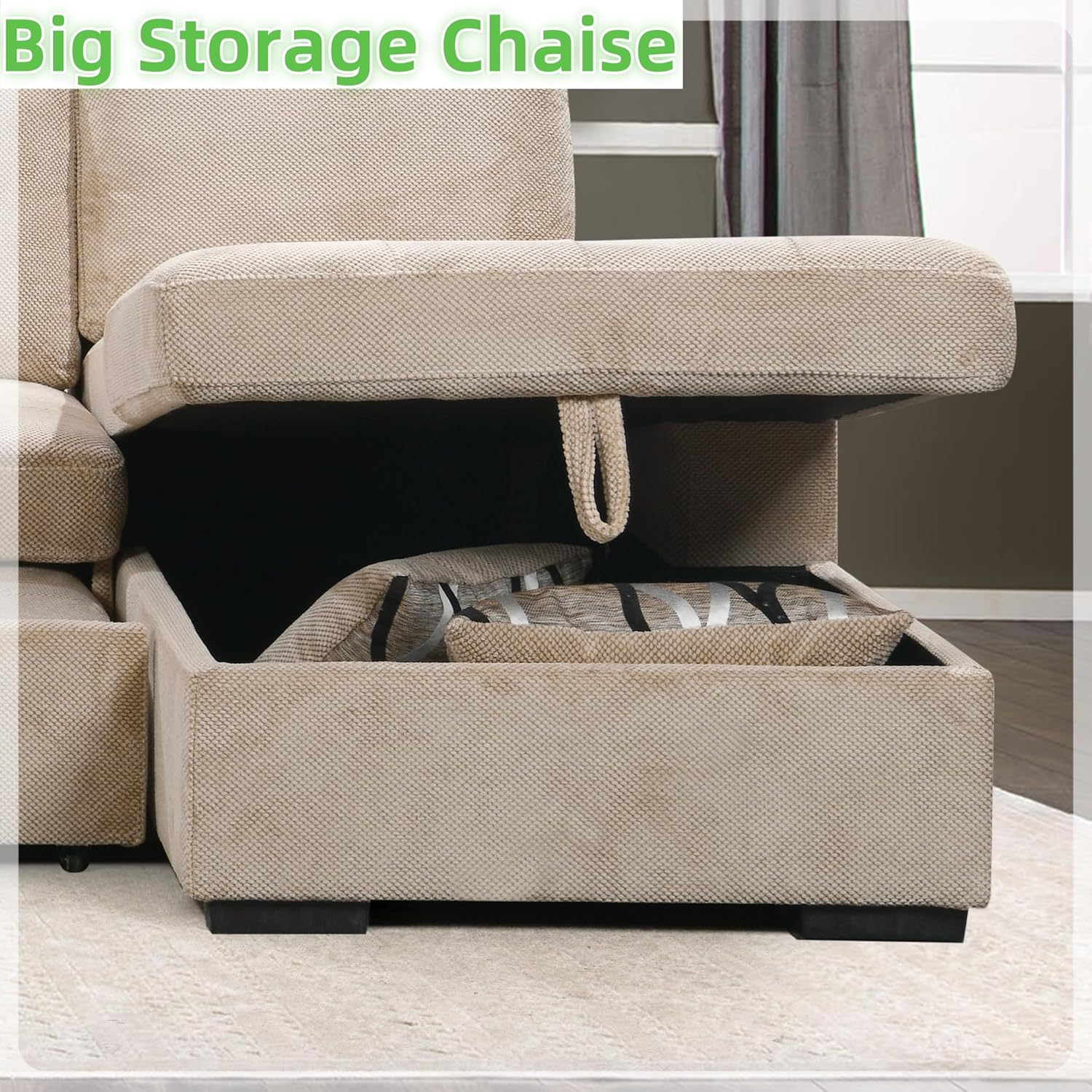 Our Honest⁤ Take on ⁣the THSUPER 123'' U-Shaped Sleeper Sofa