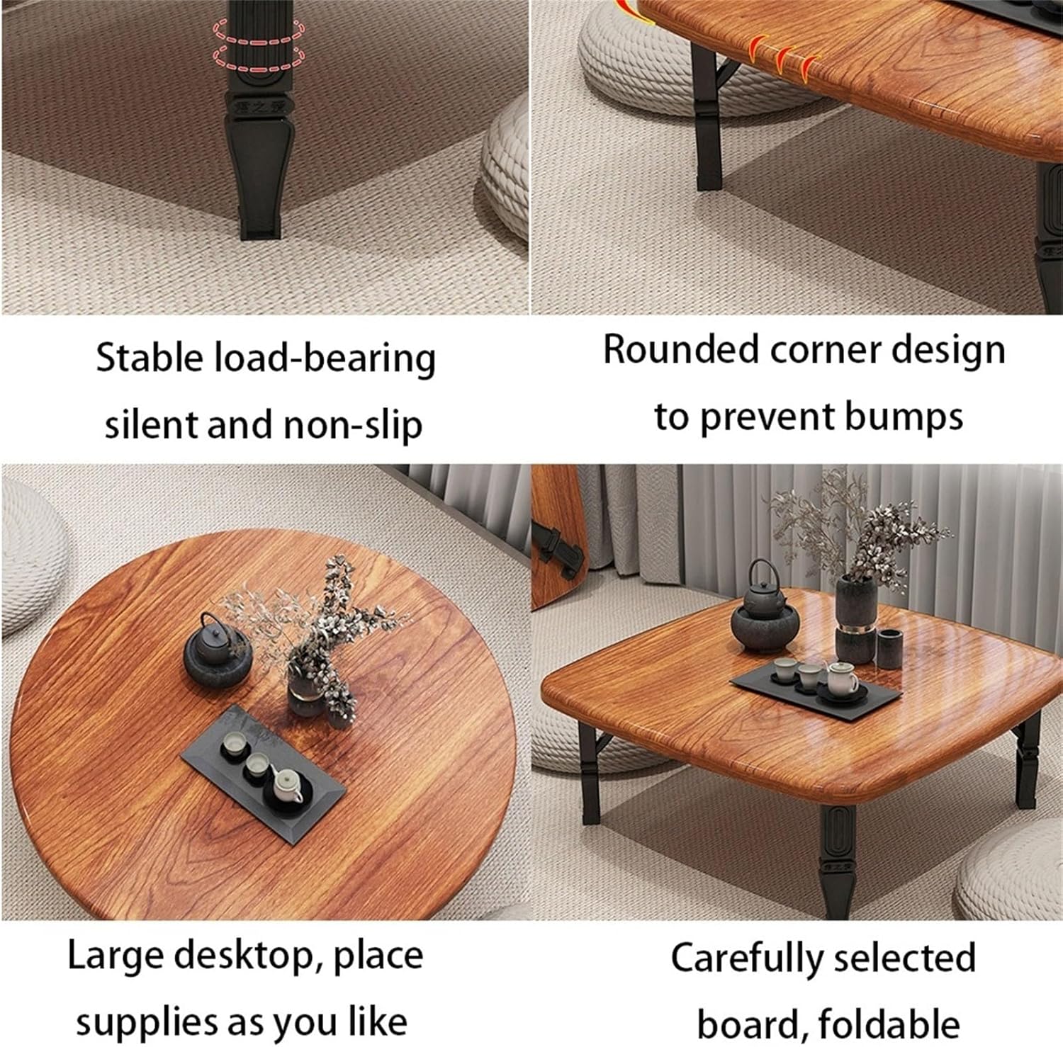 Our Honest take on the Low Folding Japanese floor Table's Versatility