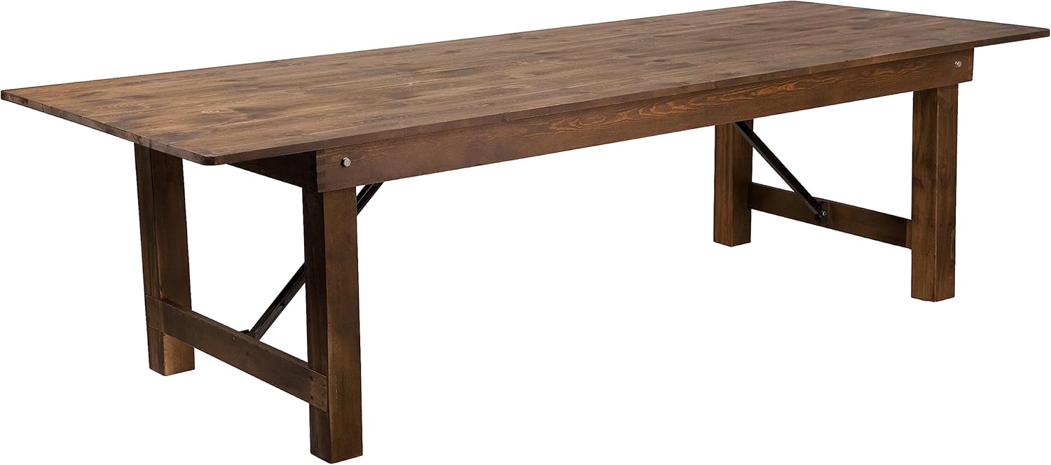 Gather 'Round: Our Take on the Flash Furniture rustic Folding Table