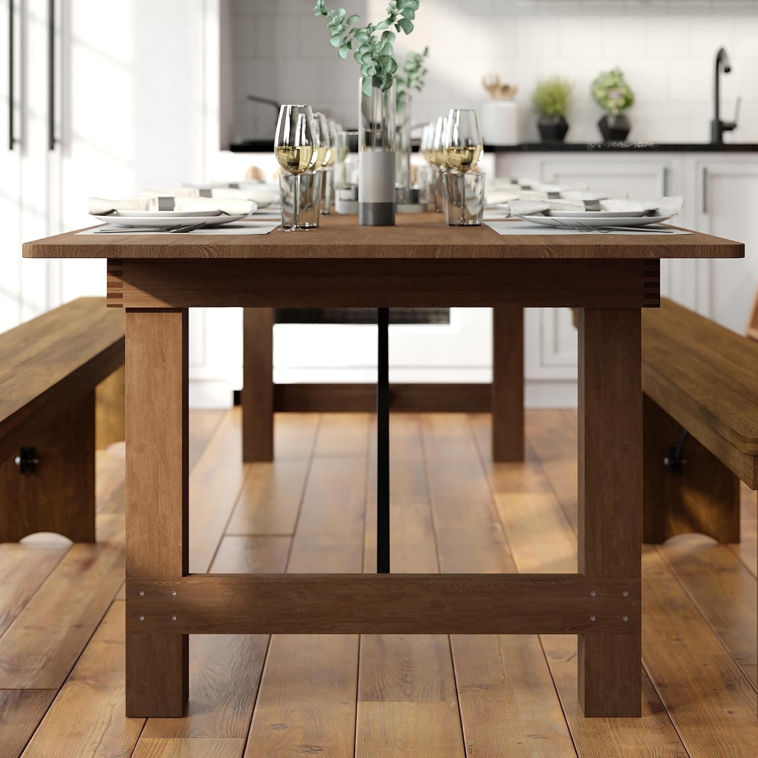 Gather 'Round: Our Take on ⁣the Flash‌ Furniture Rustic Folding Table