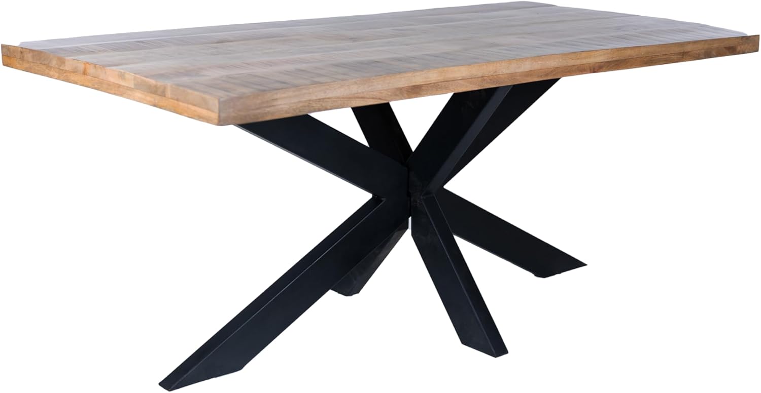 Our Take on the Mango Wood Dining Table with Spider Legs' Charm