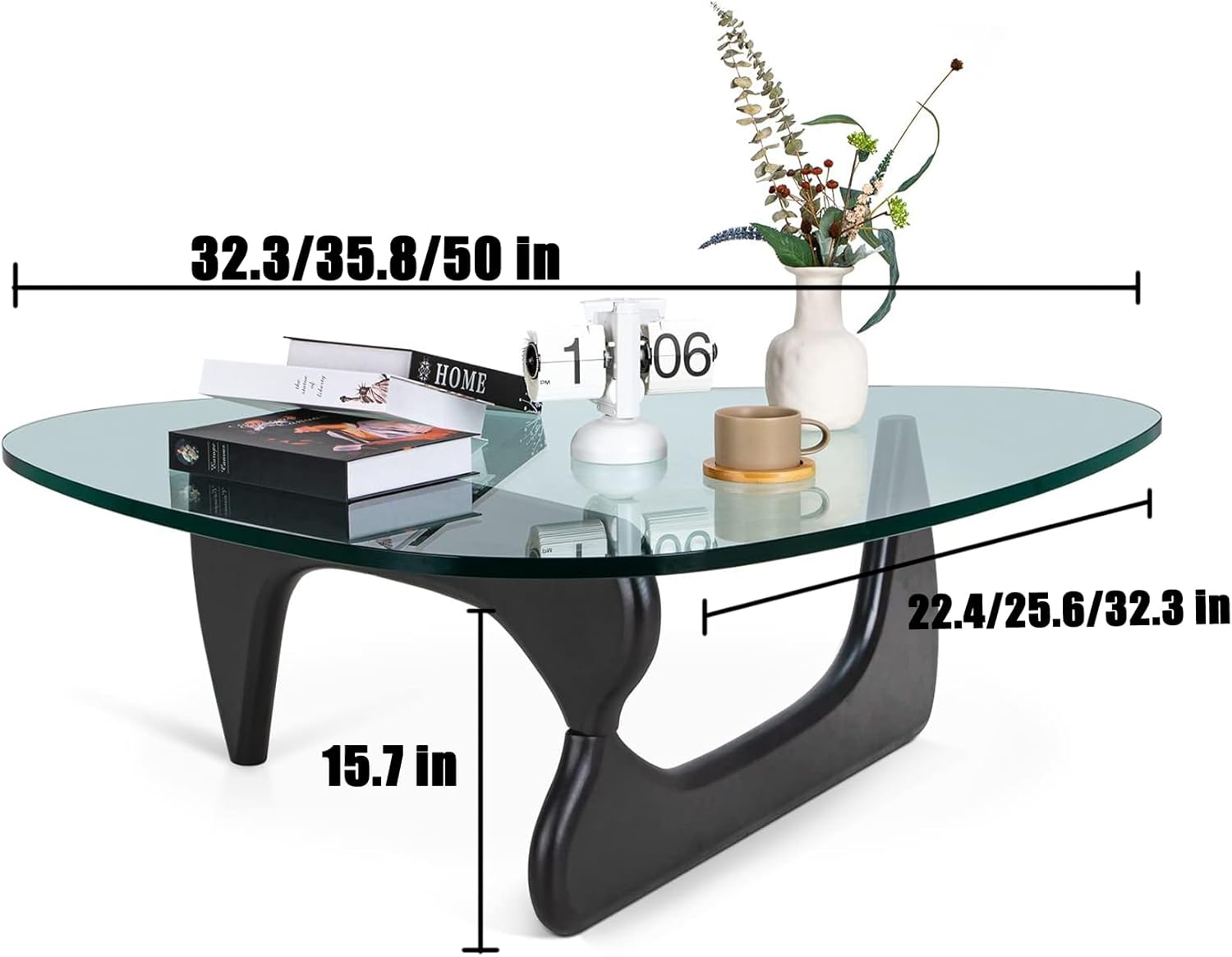 Why We love Our Triangle ‌Glass⁤ Coffee Table's ‍Modern Charm
