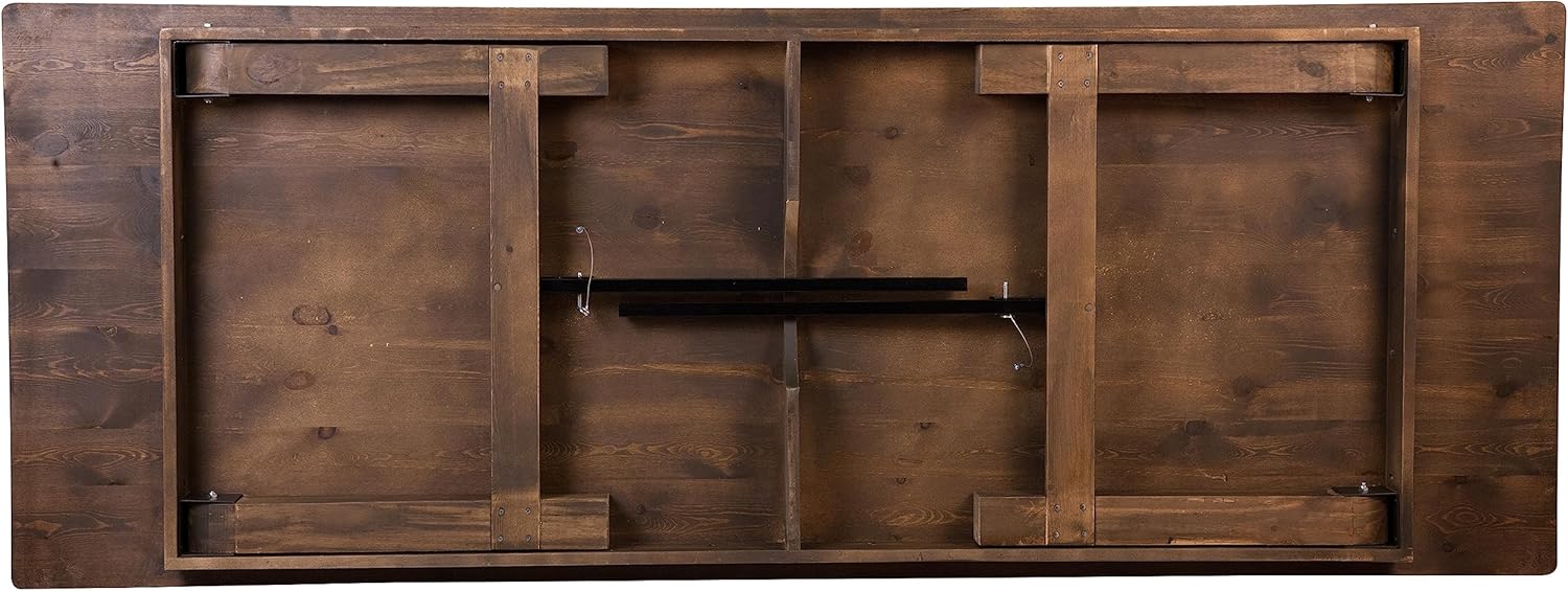 Gather 'Round: our Take on the Flash Furniture Rustic Folding Table