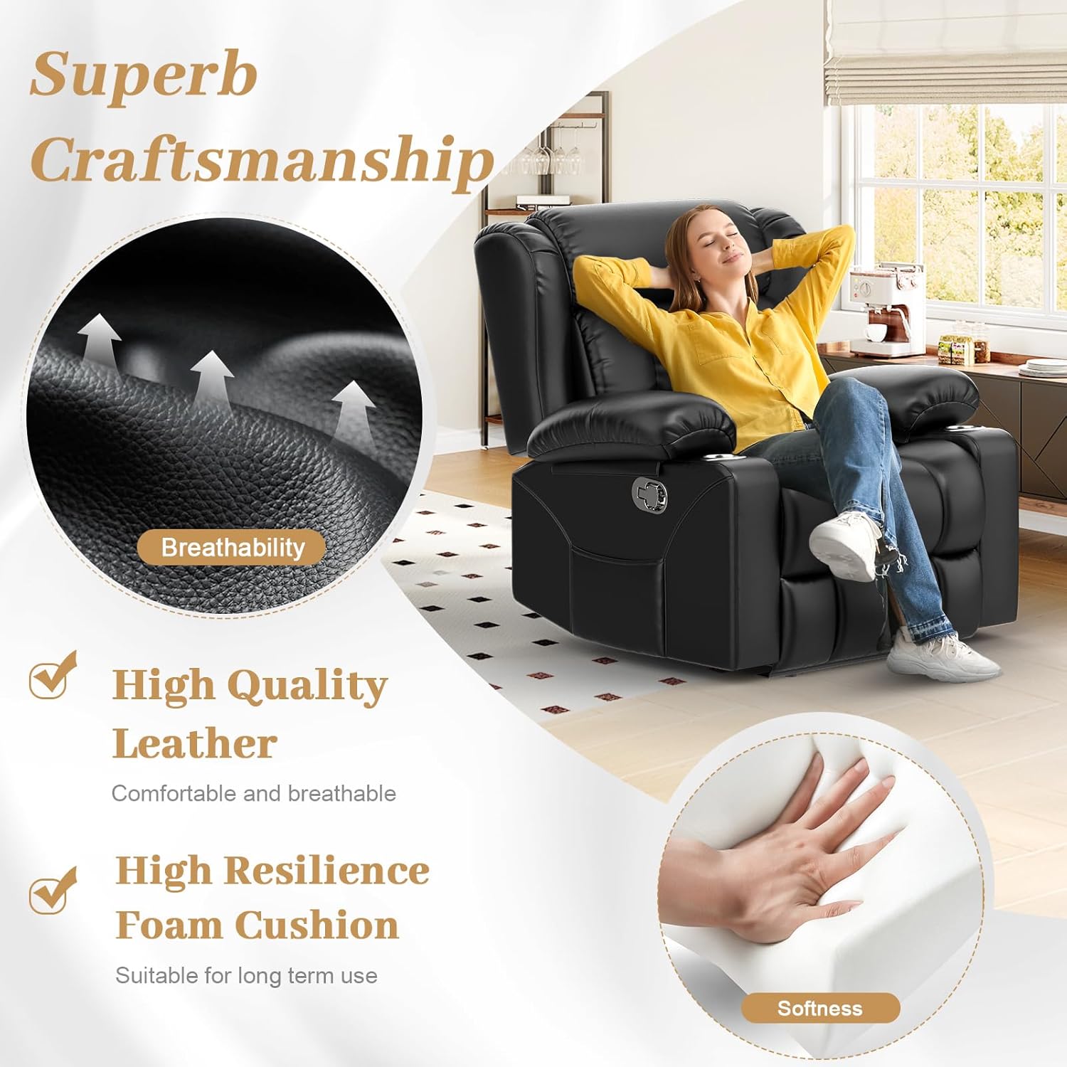 Our ‍Honest⁢ Take: loveseat Recliner Sofa Set with USB & Cup Holders