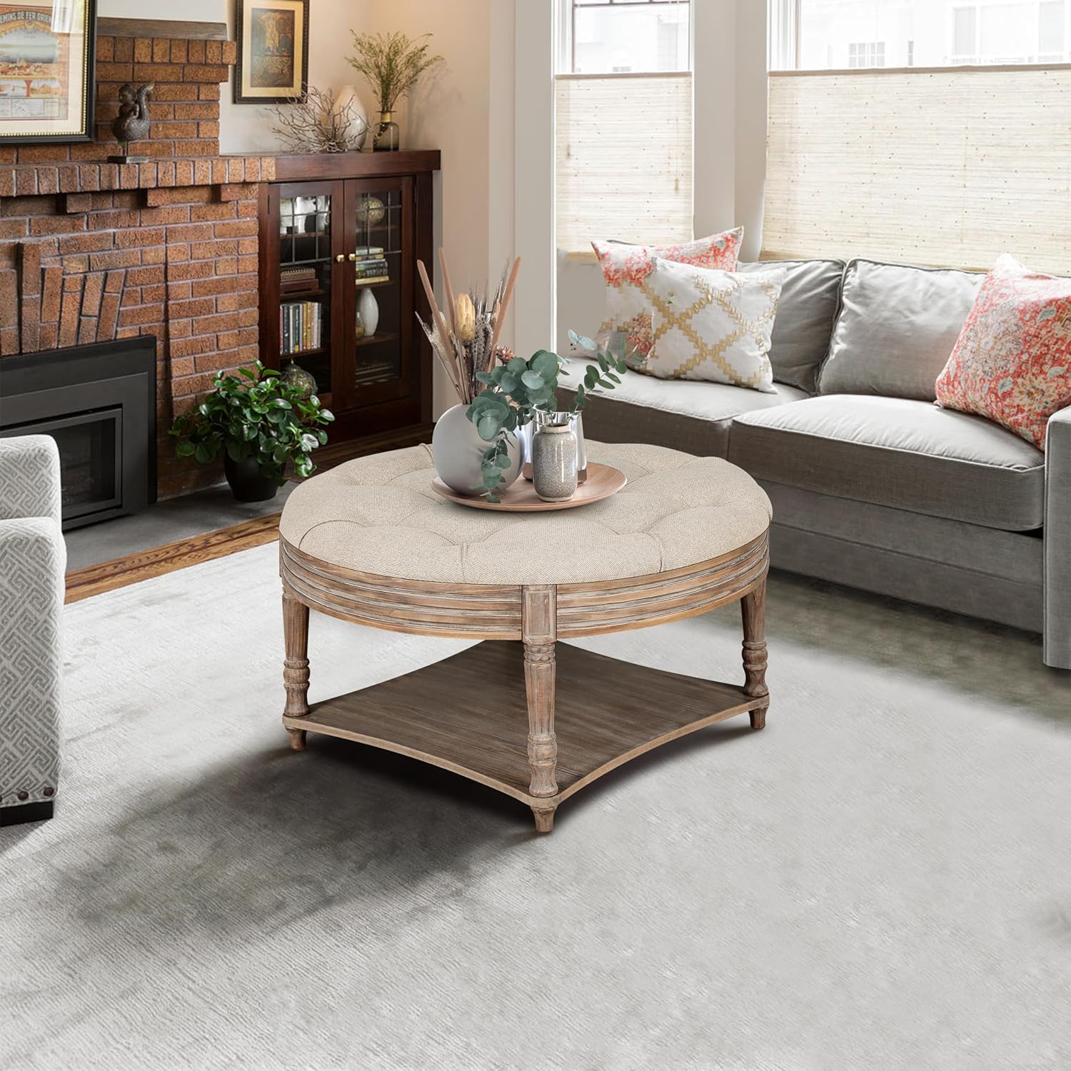 Our Take ​on the Large Round ⁣Ottoman: Stylish Storage ⁤& ⁣Comfort Combined