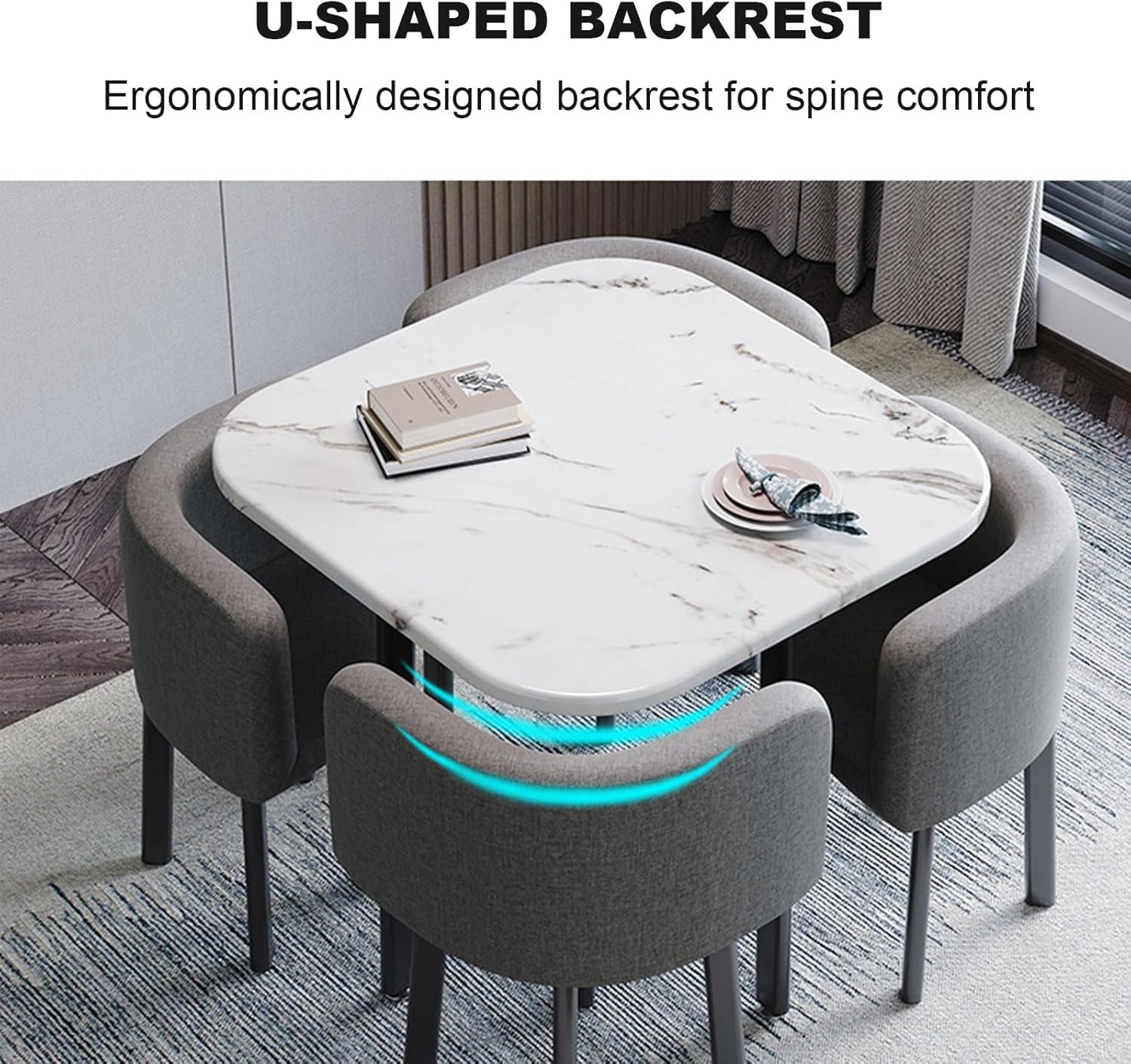 Our‍ Honest Take: Stylish & space-Savvy 4-Piece Dining Set ‍Review