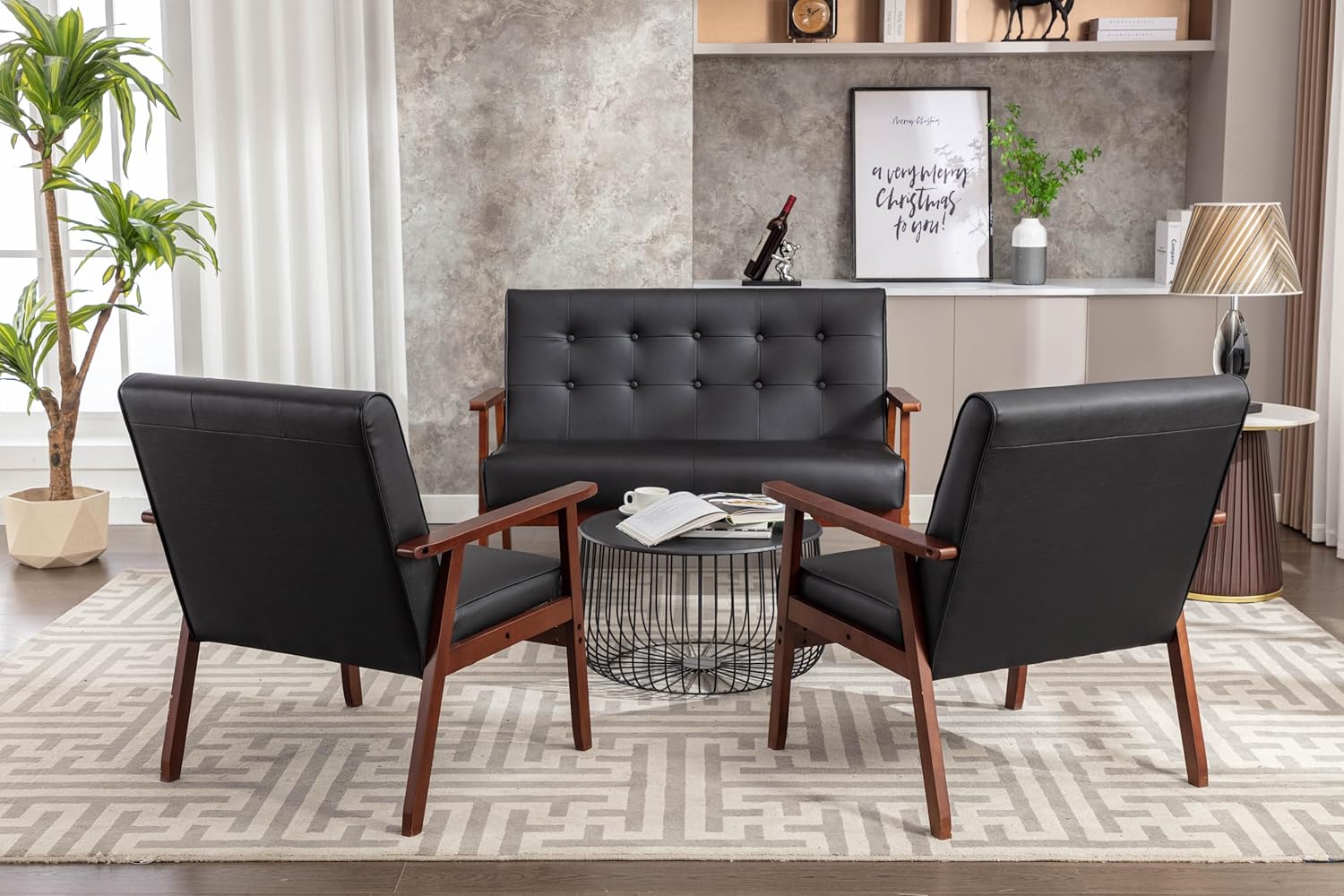 Our Honest Take on the‌ JIASTING‌ Mid ⁣Century Loveseat & chairs Set