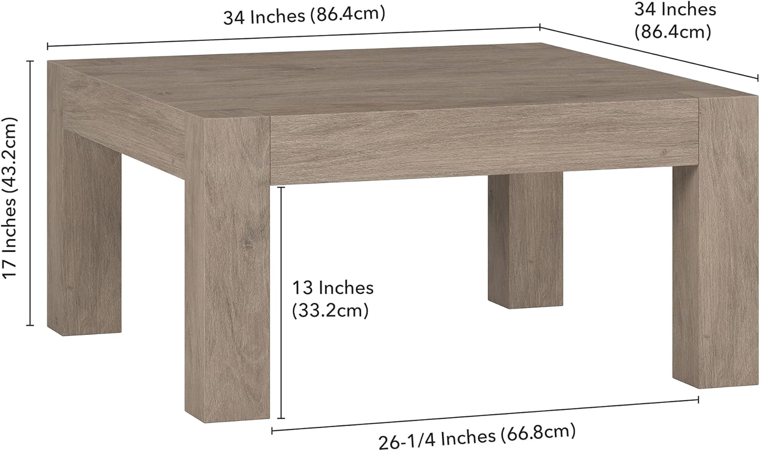 How Our Space Transformed⁢ with the Henn&Hart Grey Coffee Table