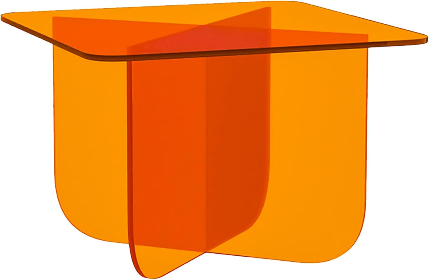 Why We Love the Casa Di Lumo Acrylic Coffee table's Vibrant Charm