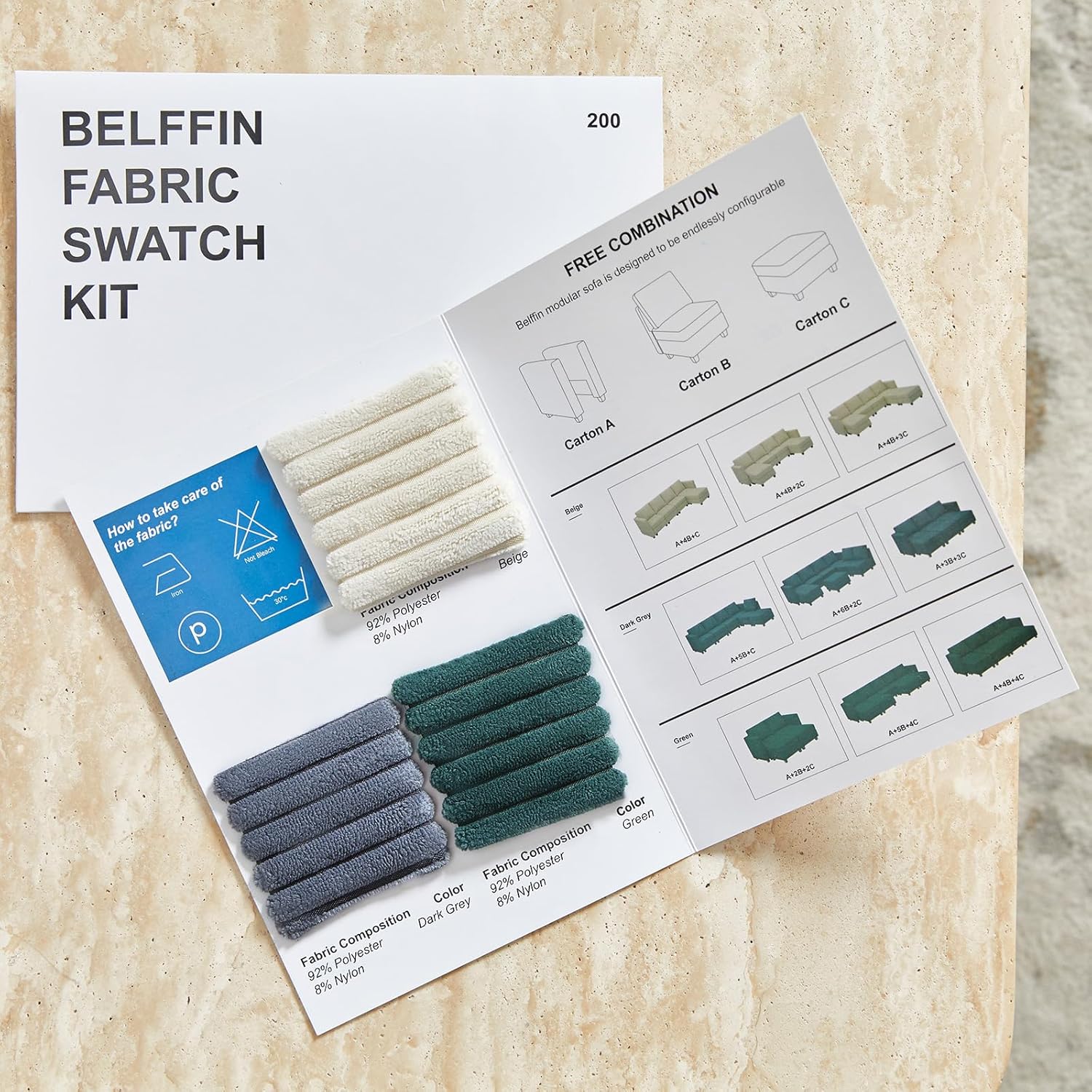 Exploring Belffin's Corduroy‌ Swatch Kit: Our Modular Couch Take