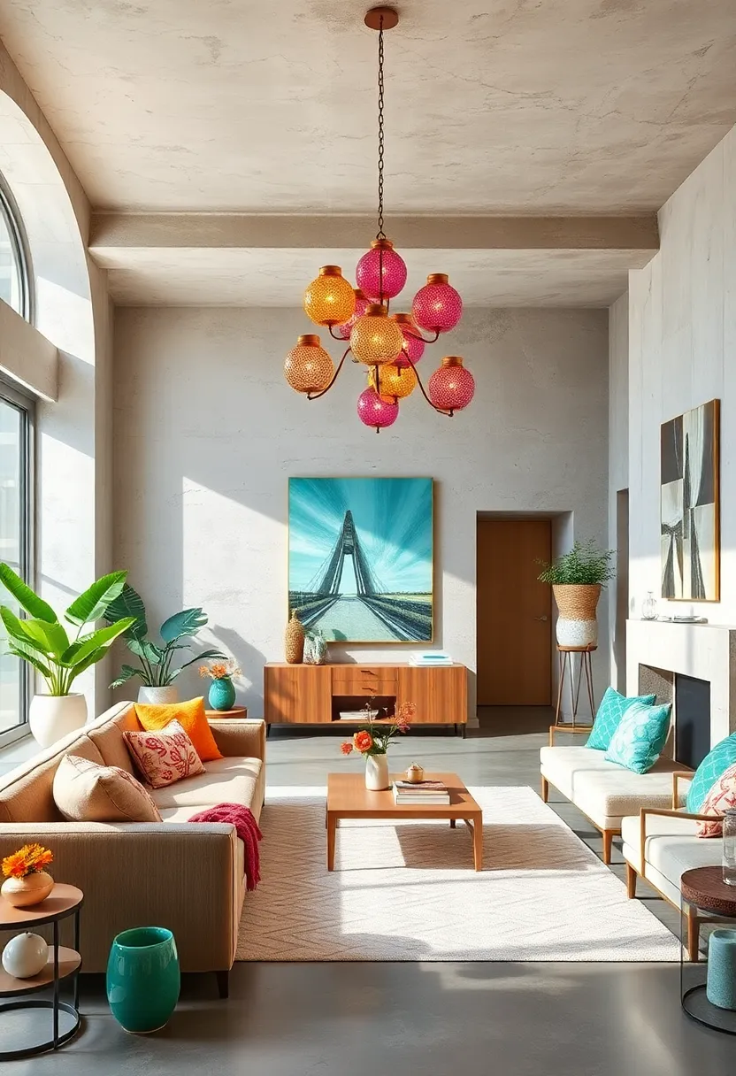 Multicolored Glass Chandeliers​ to Add ‌sparkle and Whimsy