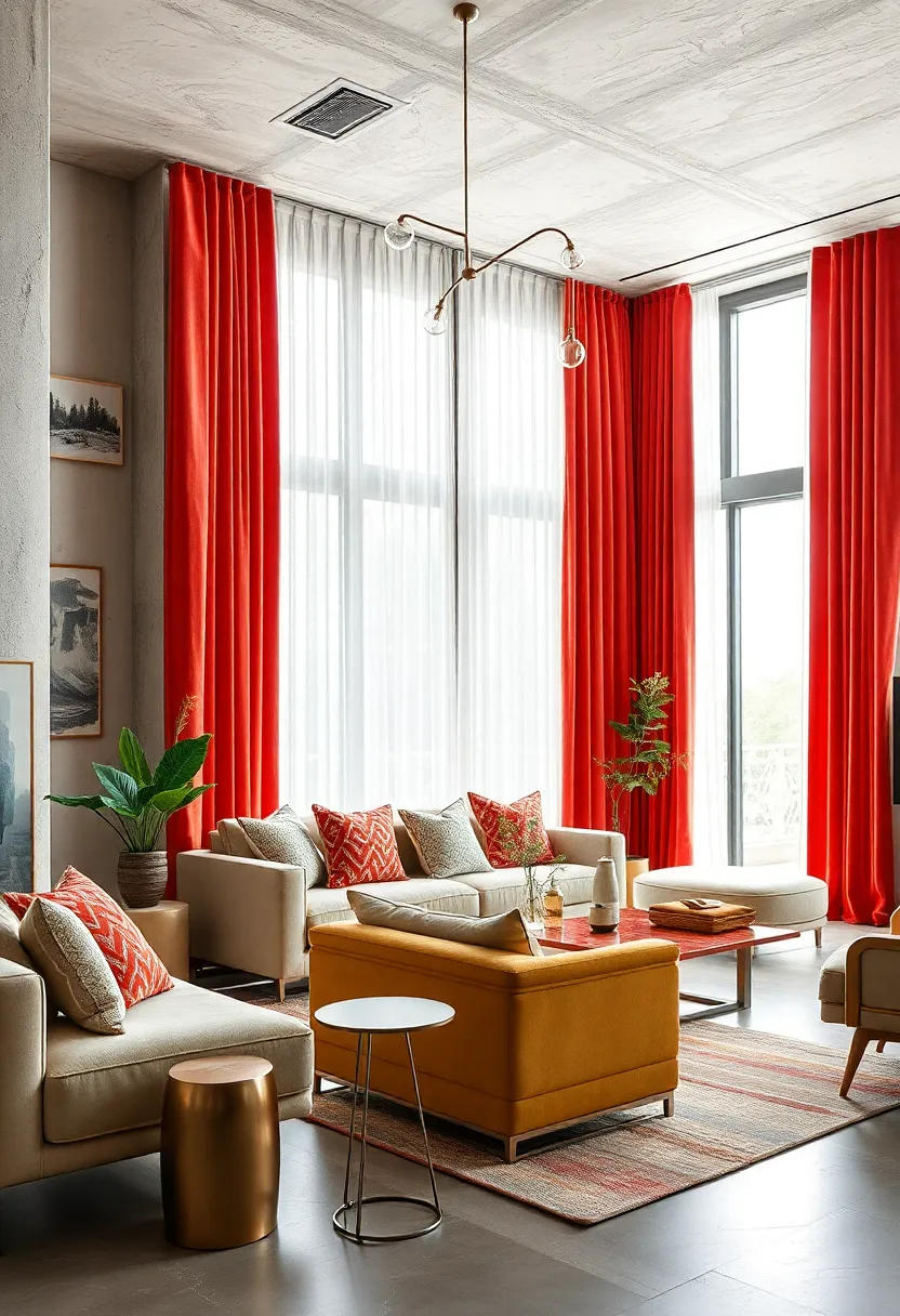 Vibrant Velvet Curtains ⁢to Add Depth ⁣and Luxurious Texture