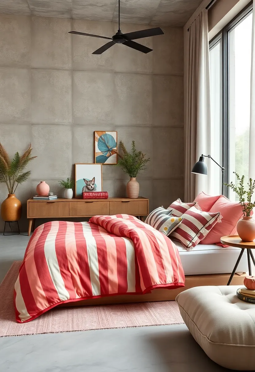 Bold Striped‌ bedding Sets to⁣ Refresh the Bedroom