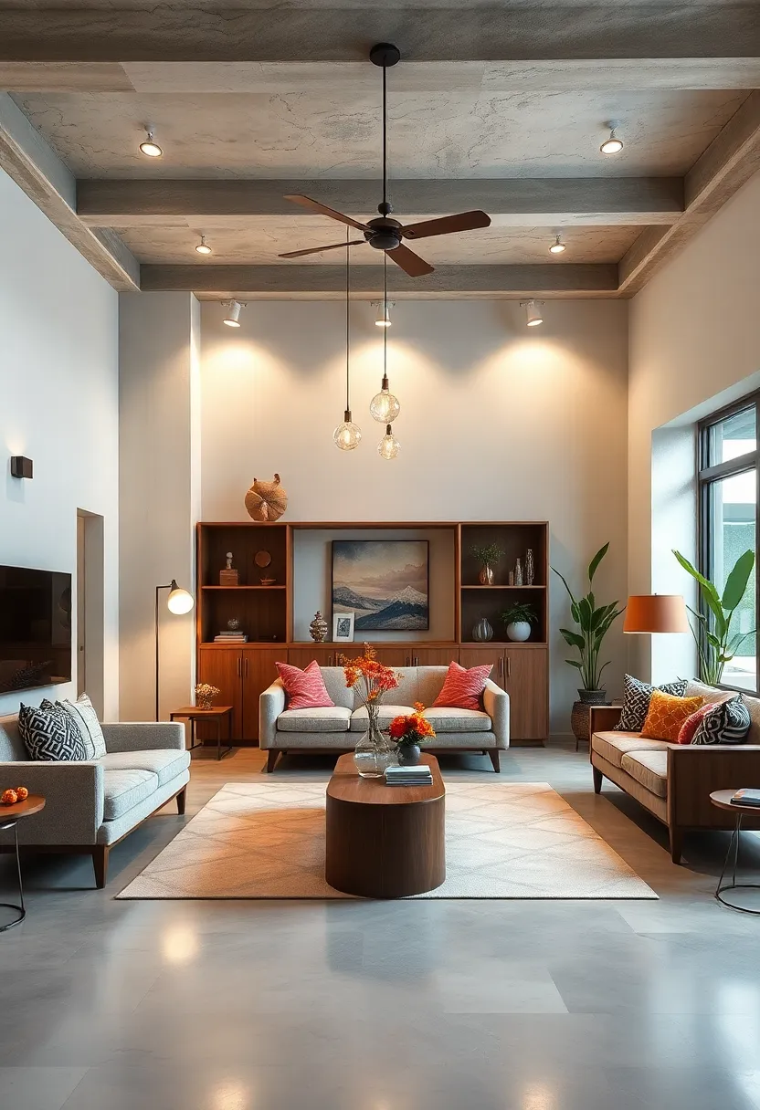 Integrate both task lighting and ambient fixtures from different styles for functionality and flair