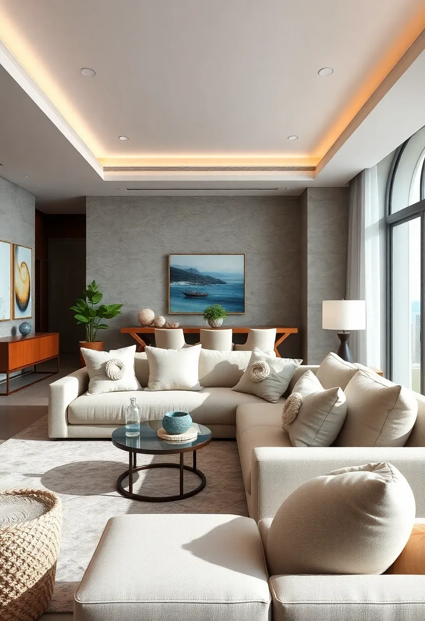 Nautical-Inspired Rope ⁤Knot Throw⁤ Pillows