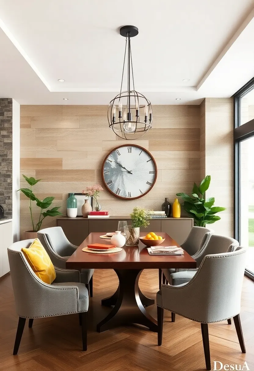 Use inexpensive peel-and-stick wallpaper to create an accent wall that adds character and flair