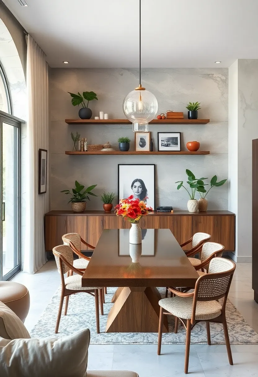 Use floating⁣ shelves‍ to display decorative items ⁢or plants, adding depth‍ without cluttering‍ surfaces