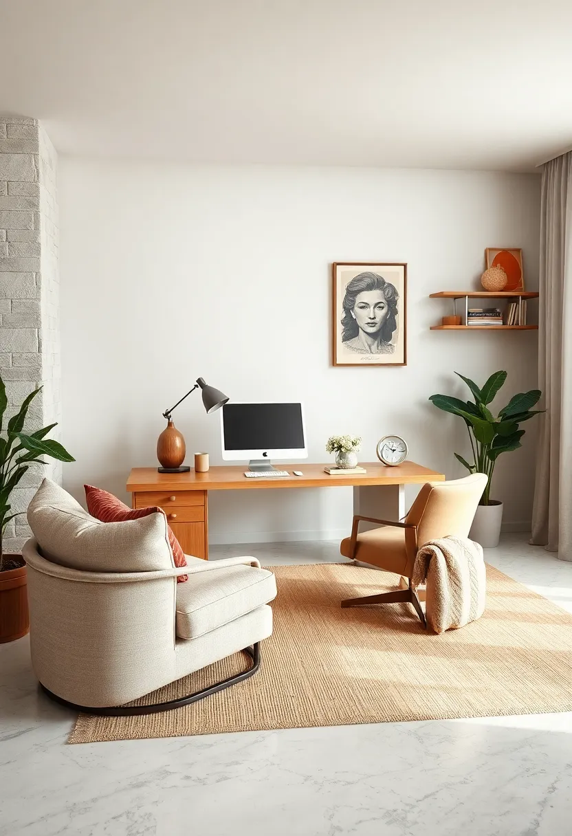 Almond Milk warmth: Creamy almond milk colors create a warm, nurturing environment for productivity