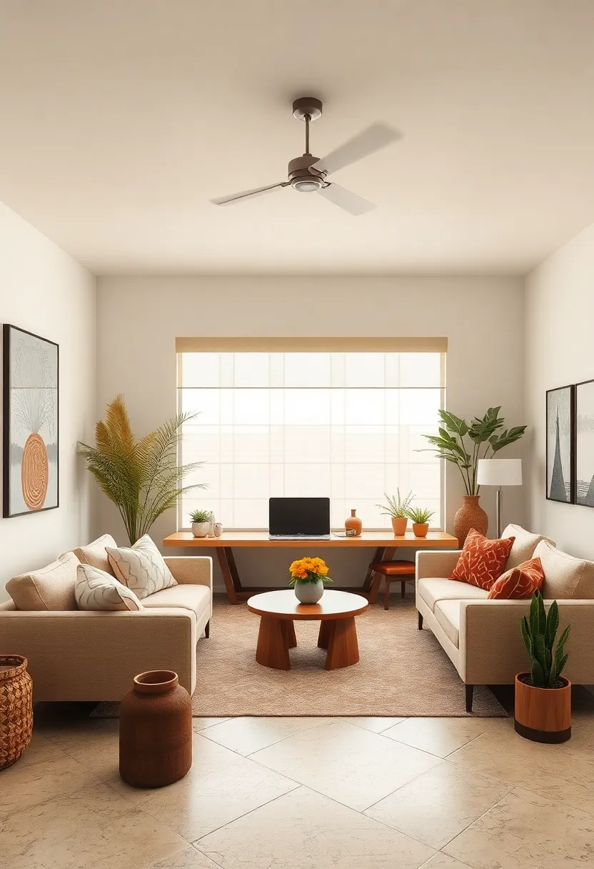 Desert Sand Neutrality: Inspired by desert landscapes, sandy tones with matte finishes provide natural ease