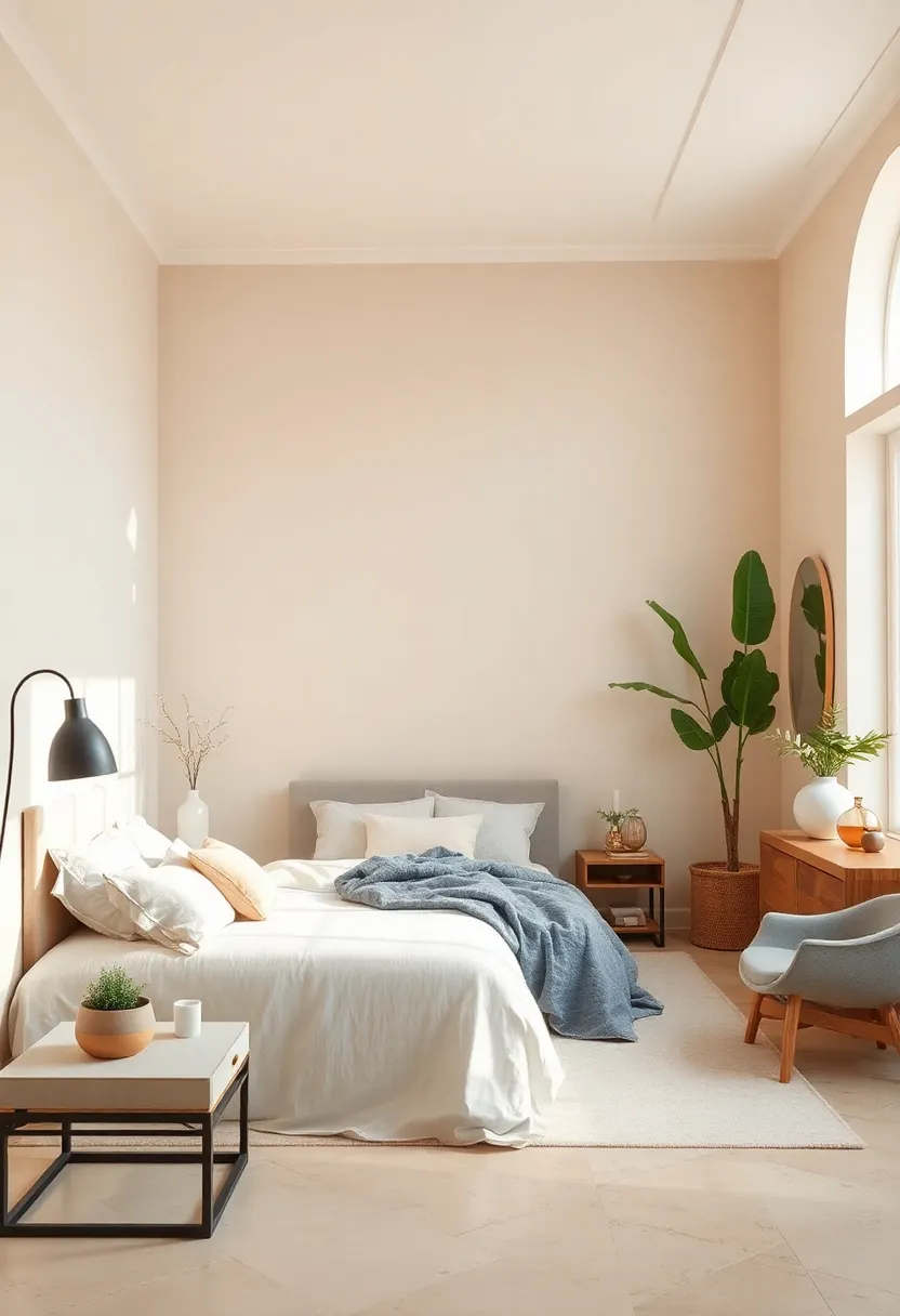 Creamy almond - A ⁤warm off-white ‍with a hint of beige, creating a​ neutral backdrop‍ with ‍a serene atmosphere