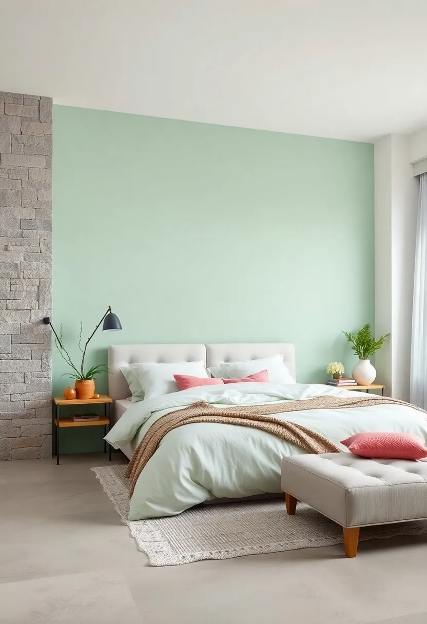 Icy Mint Whisper - Cool ​and⁣ refreshing, this ‍pastel green keeps the room ‍feeling clean ⁤and ‌soothing