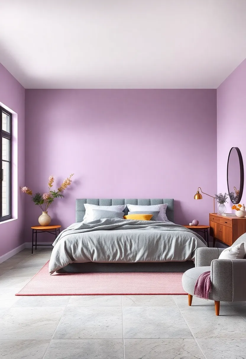 Lilac ​Cloud - A faint⁤ purple with soft​ gray ‌undertones, perfect for evoking dreamy serenity