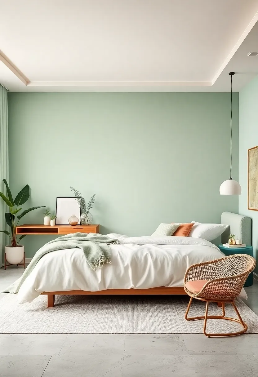 Mint Green Breeze - Crisp yet calming,⁤ mint ⁣green infuses your space with a fresh, natural elegance