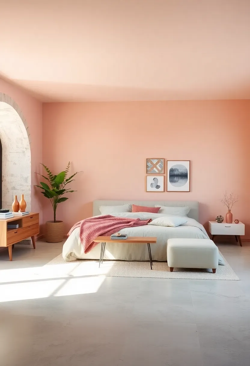 Peachy Blush Calm - Offering a gentle blush with a ⁤touch of apricot, this ⁢color promotes warmth‍ without overpowering