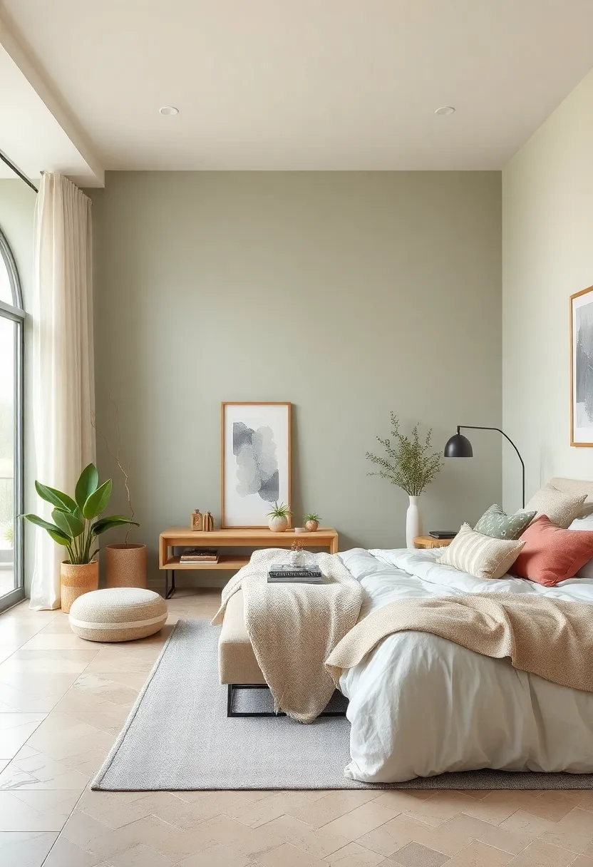 Soft Sage Calm - Earthy yet ‍pastel, sage creates ‌a natural, ‍calming environment⁣ with ⁣a hint of sophistication