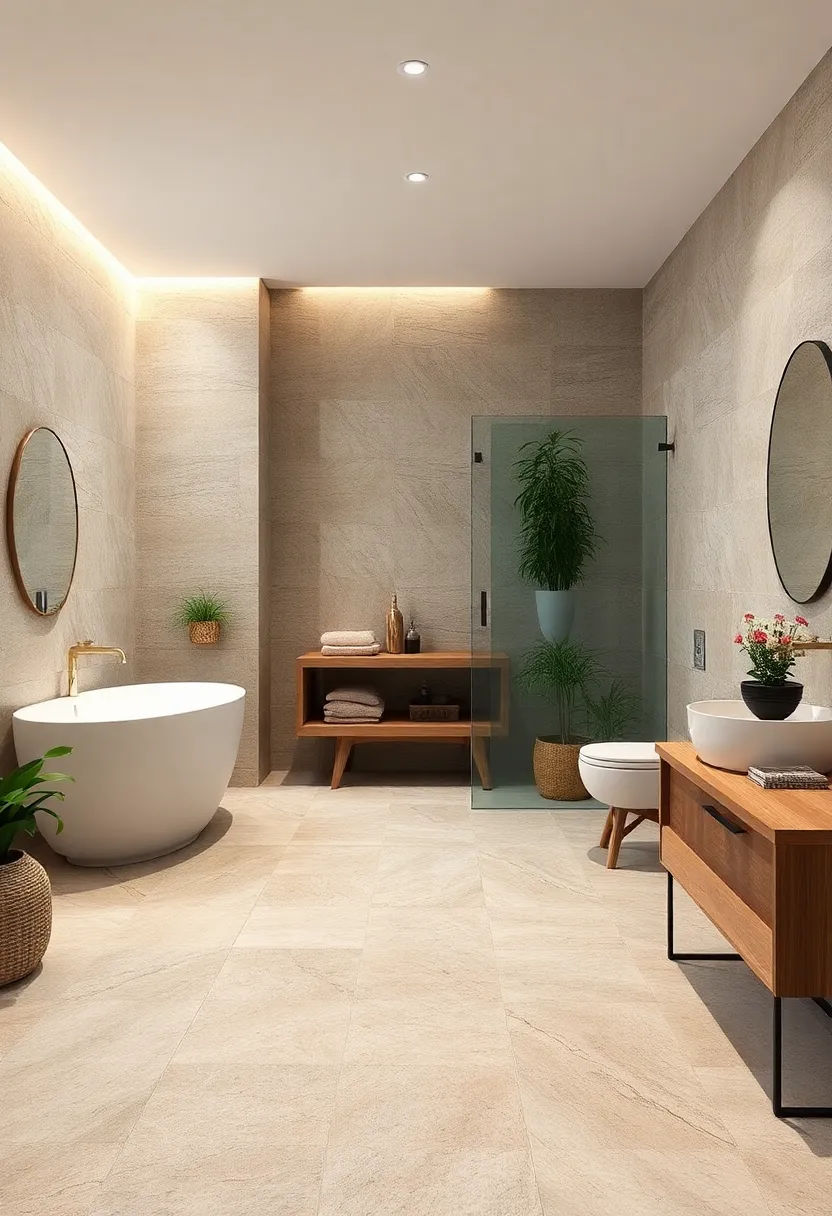 Rough-Cut Travertine ‌Tiles for Authentic rustic Texture