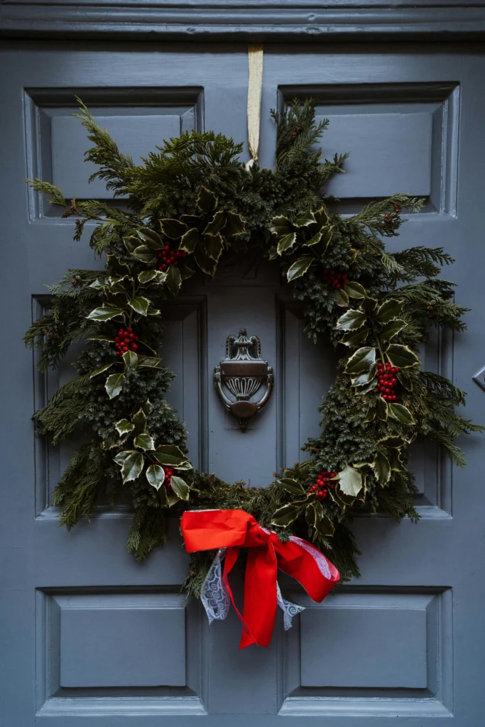 Classic Christmas Door Wreath