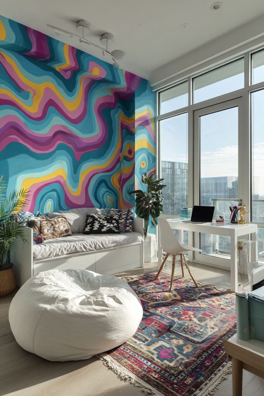 Transform with Colorful Wall Murals