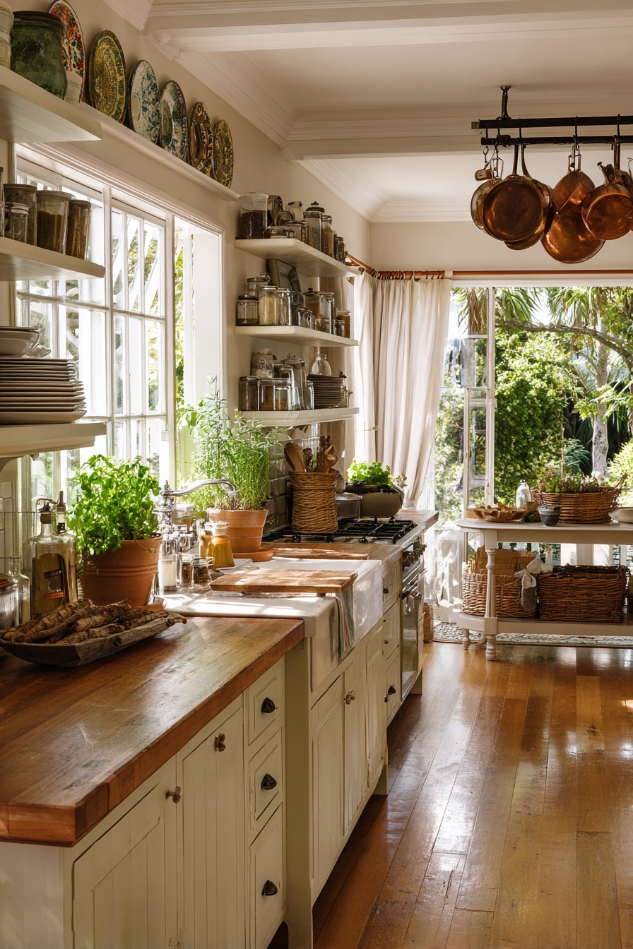 Install Open Shelves for Easy Access