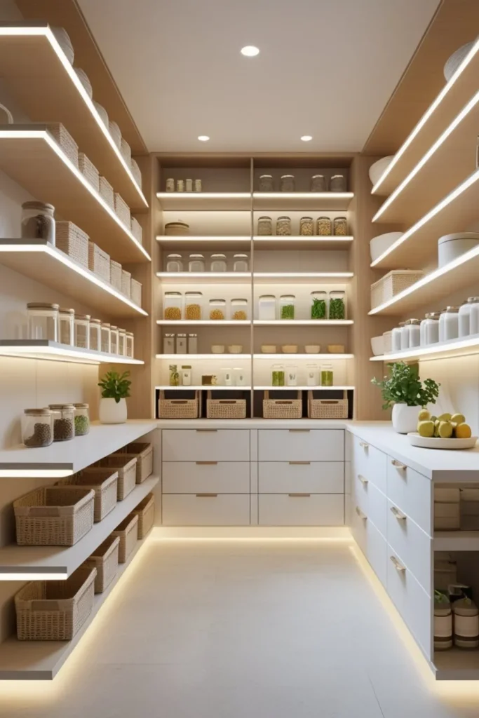 Innovative Shelving Designs for Pantry