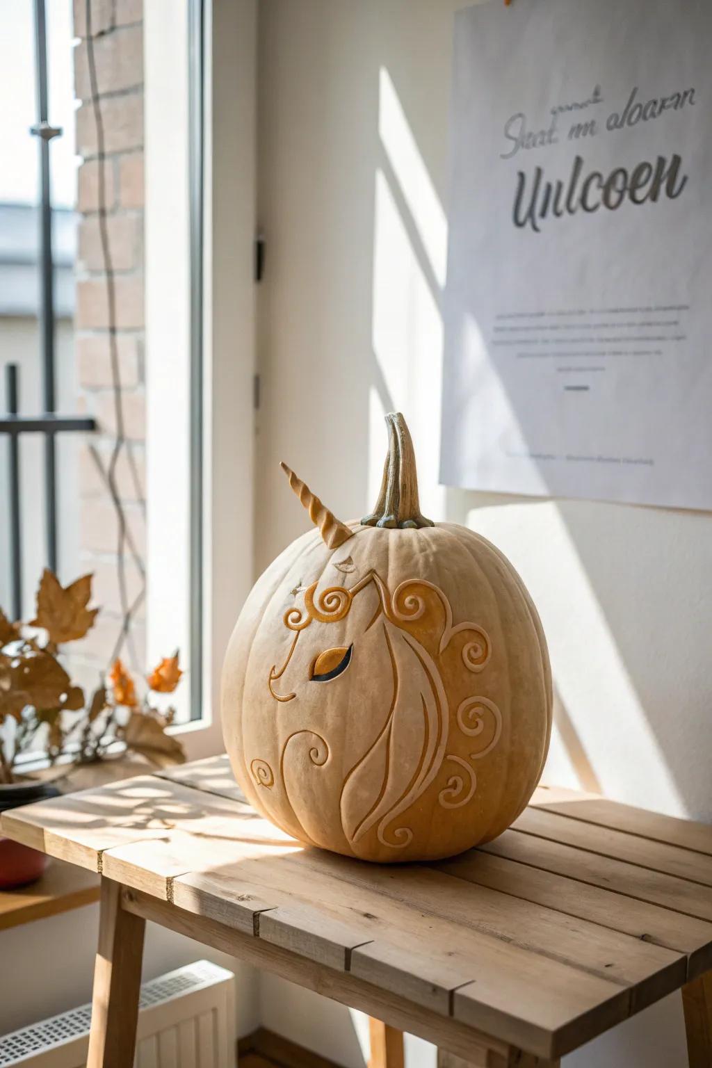 Transform your fall with a magical dragon pumpkin-where imagination meets art!