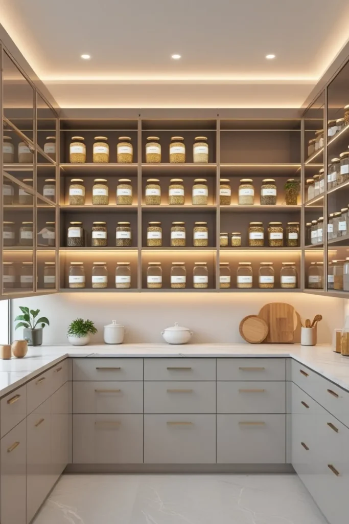 16 Pantry-for-food ideas 2026 to Revolutionize Your Kitchen Storage 2 Glass Containers with Personalized Labels