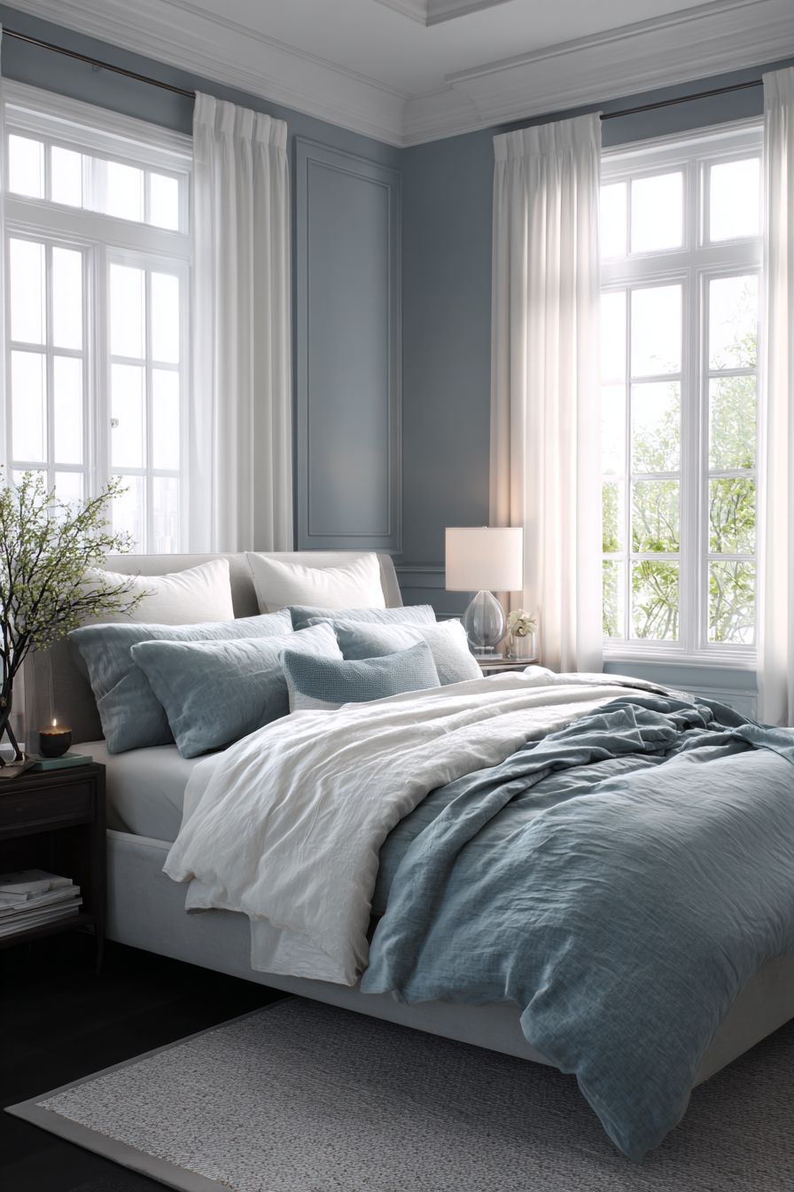 Incorporate Soft Blue Bedding