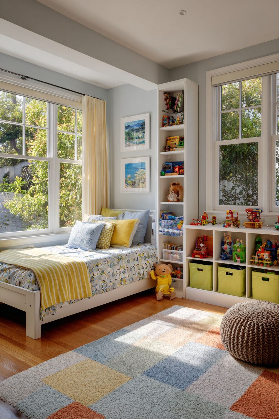 Organize with Colorful Storage Solutions