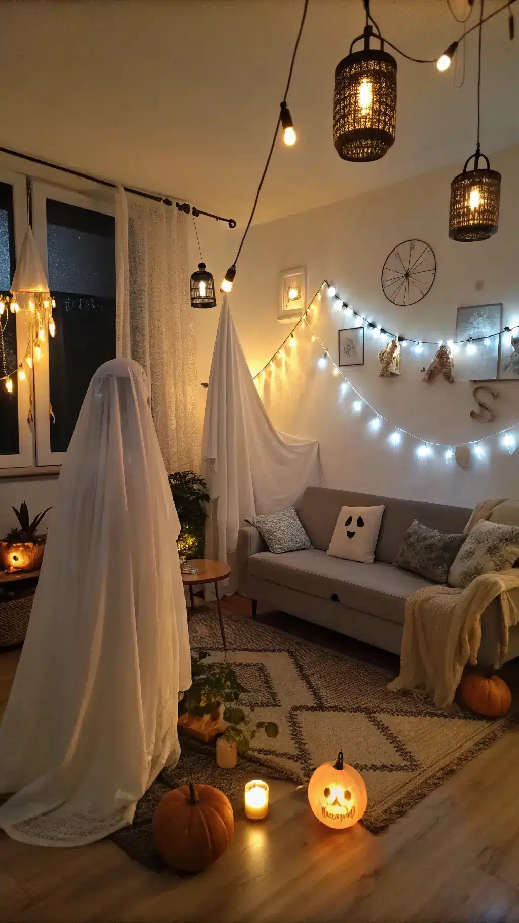Layered Halloween Decor