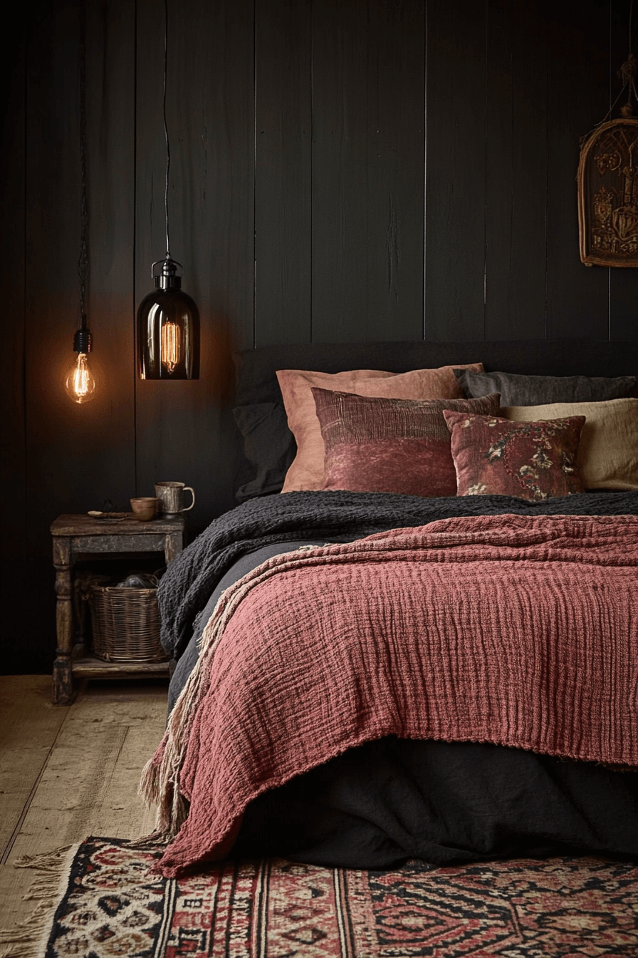 Nomad in Shadow Boho Bedroom