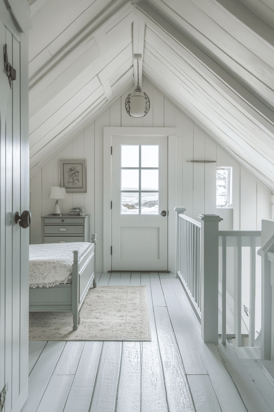 Refreshing Sage Green Farmhouse Bedroom