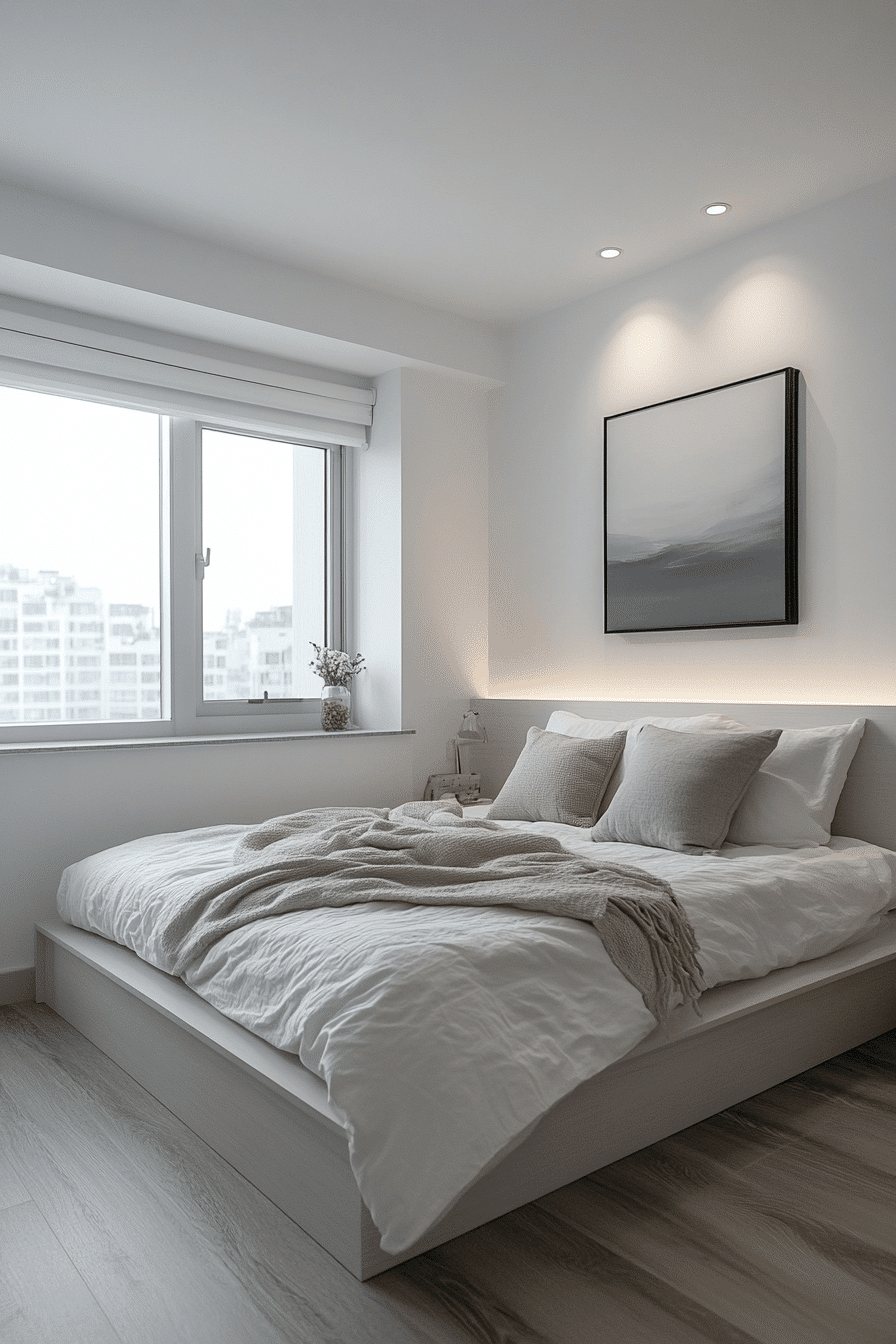 Minimalist bedroom design