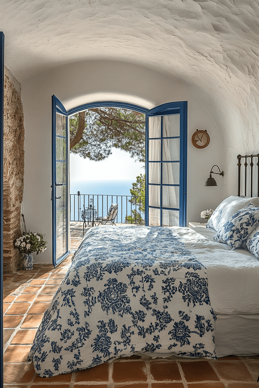 Mediterranean bedroom decor