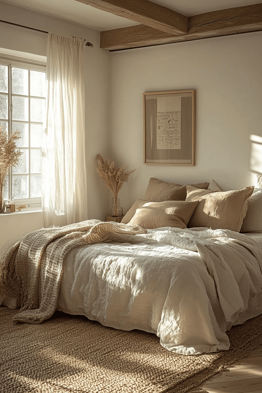 Minimalist bedroom decor