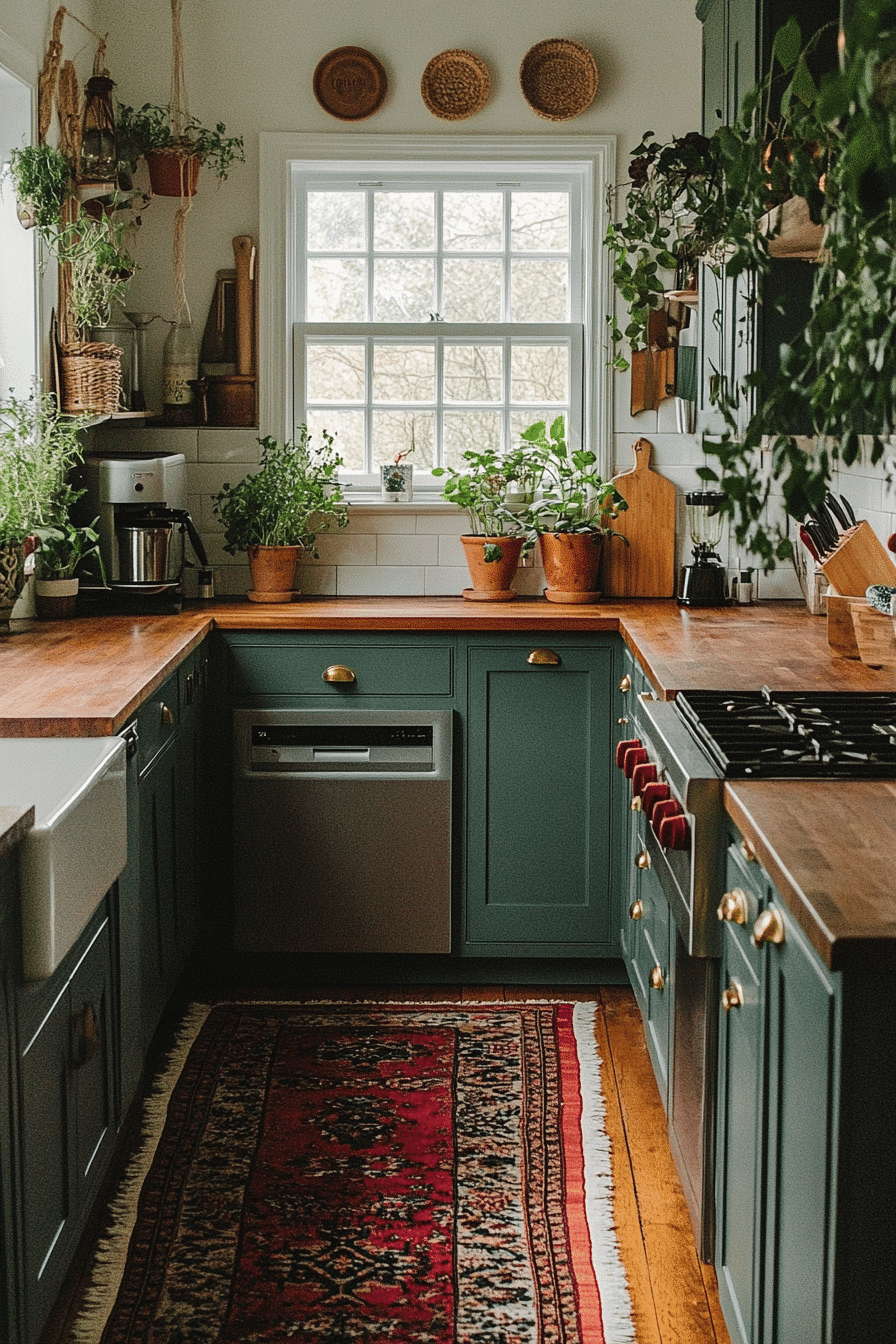 Nostalgic Boho Kitchen